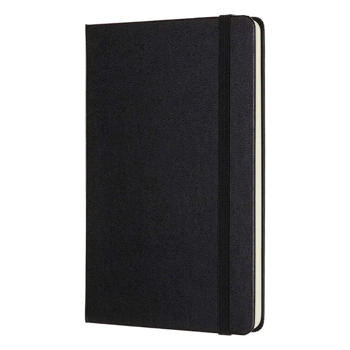 Medium Plain Hardcover Notebook (18cm) in Black by Moleskine