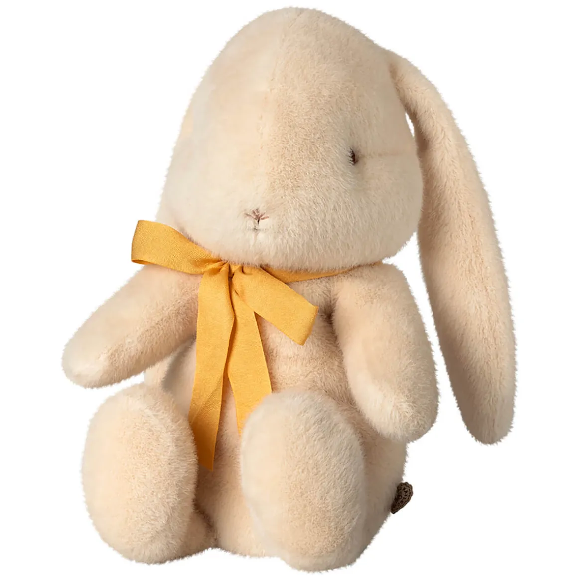 Medium Plush Bunny in Cream With Bow (34cm) By Maileg