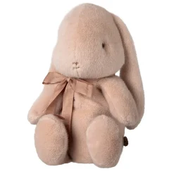 Medium Plush Bunny in Light Powder With Bow (34cm) By Maileg