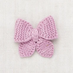 Medium Puff Bow in Hazy Lilac by Misha & Puff