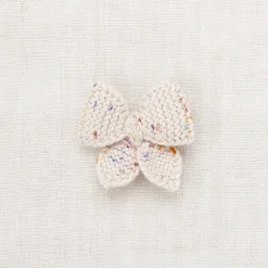 Medium Puff Bow in Iris Confetti by Misha & Puff