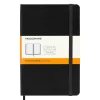 Medium Ruled Hardcover Notebook (18cm) in Black by Moleskine