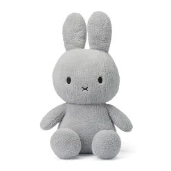 Medium Terry Miffy in Light Grey (33cm) by Bon Ton Toys