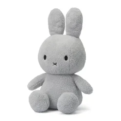Medium Terry Miffy in Light Grey (33cm) by Bon Ton Toys