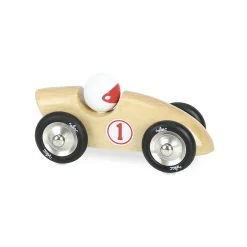 Medium Wooden Competition Car in Natural by Vilac