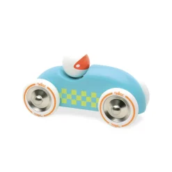 Medium Wooden Rally Car in Turquoise by Vilac
