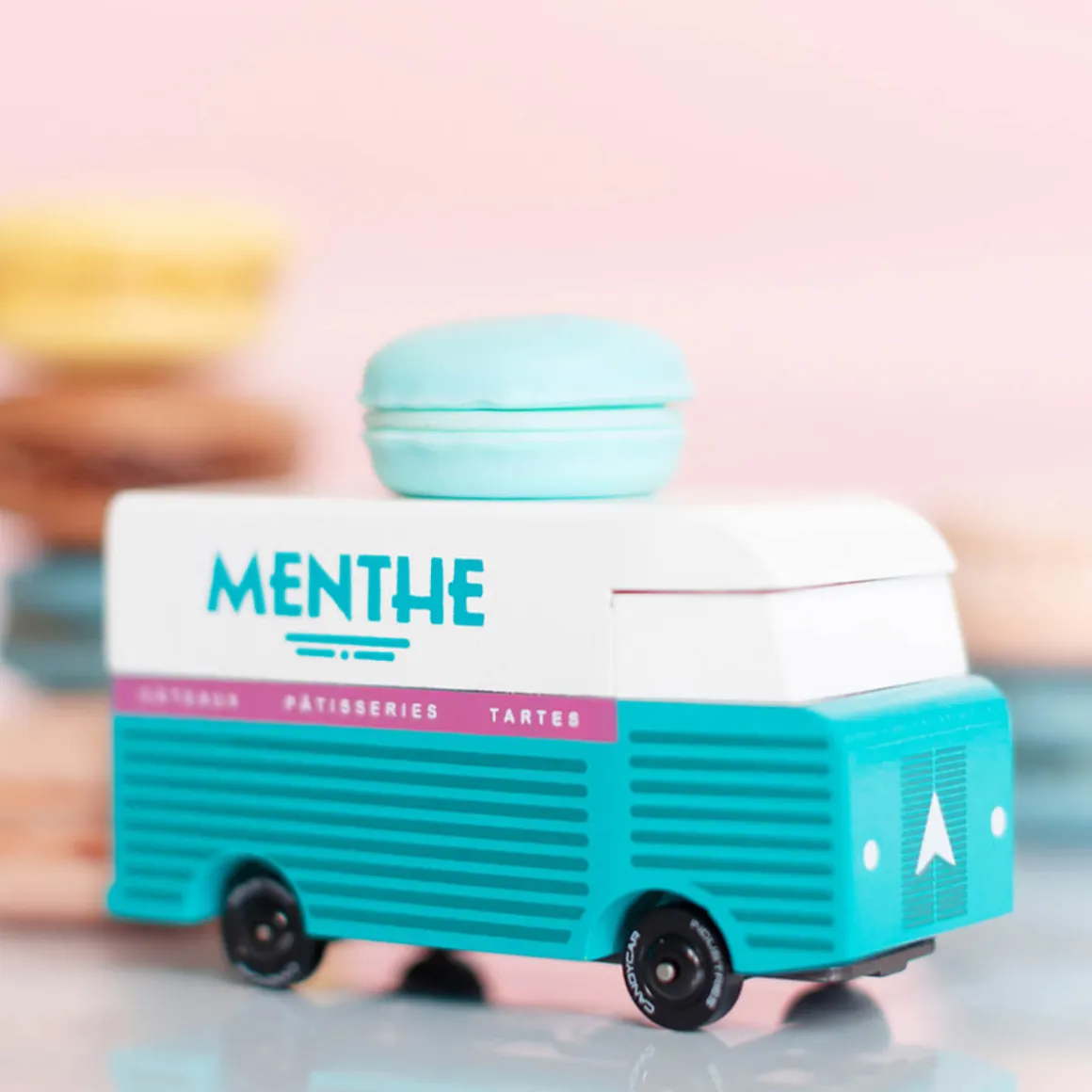 Menthe Macaron Van Mini Candyvan By Candylab Toys