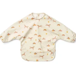 Merle Printed Cape Bib in Dream / Ecru by Liewood