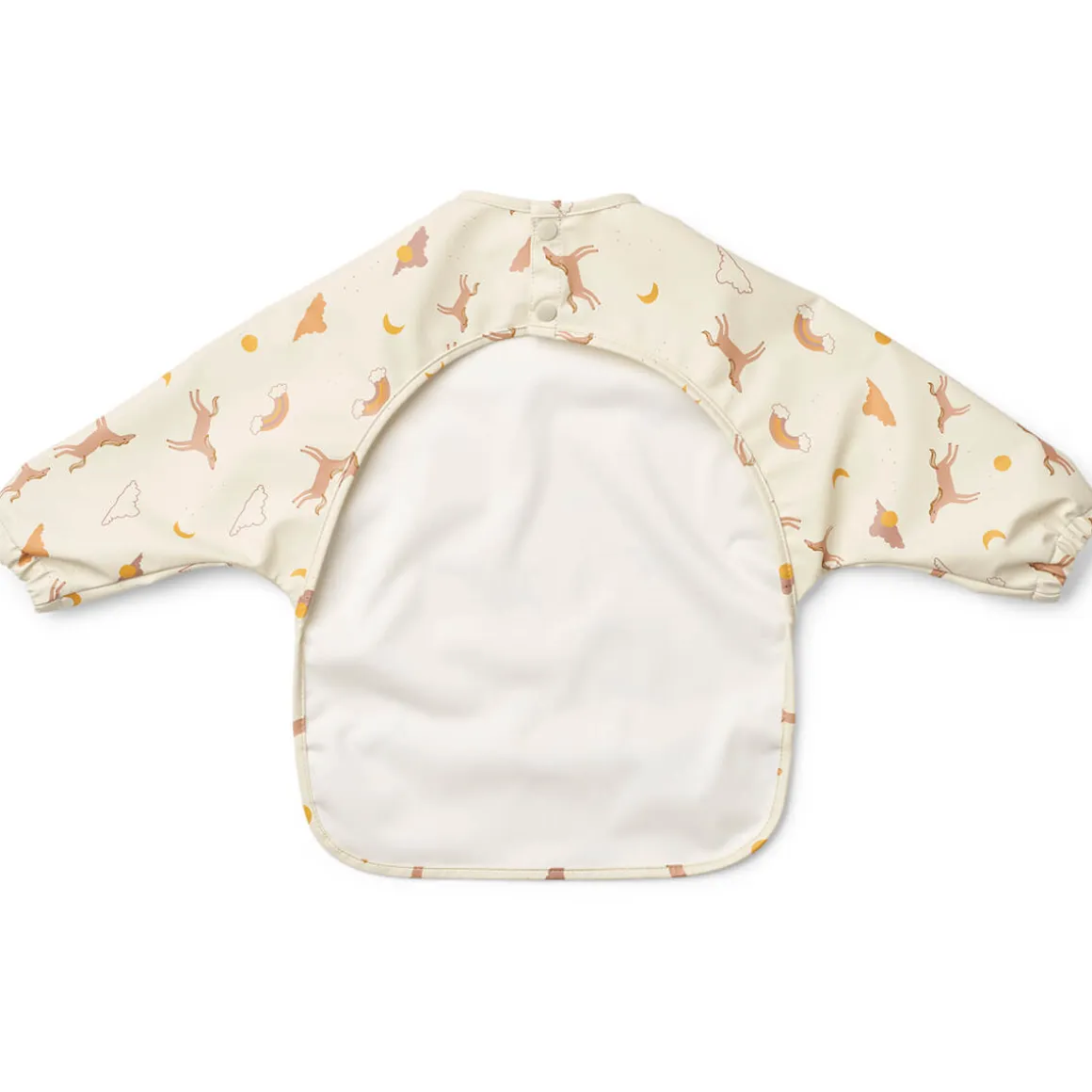 Merle Printed Cape Bib in Dream / Ecru by Liewood