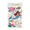Mermaid Treasure Temporary Tattoos (A6 Sheet) by Rosie Wonders