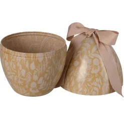 Metal Easter Egg in Cream Yellow by Maileg