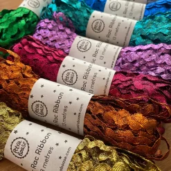 Metallic Ric-Rac Ribbon in Gold by Petra Boase