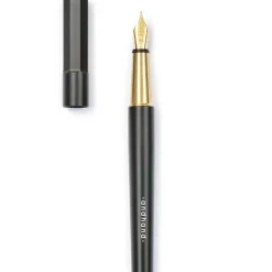 Method Fountain Pen in Black & Brass by Andhand