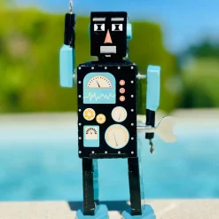 Metiaris Bot Wind Up Tin Robot (Limited Edition) by Mr & Mrs Tin