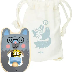 Michelle Carlslund Bear Rattle by Vilac