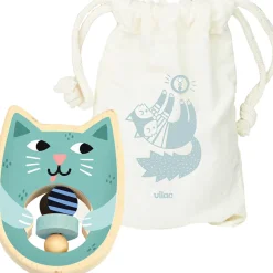 Michelle Carlslund Cat Rattle by Vilac