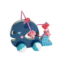 Michelle Carlslund Whale Bead Maze by Vilac