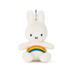 Miffy Corduroy Keyring in Rainbow by Bon Ton Toys