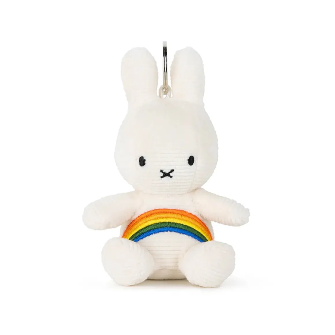 Miffy Corduroy Keyring in Rainbow by Bon Ton Toys