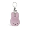 Miffy Fuzzy Keyring in Lilac (8cm) by Bon Ton Toys