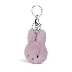 Miffy Fuzzy Keyring in Lilac (8cm) by Bon Ton Toys