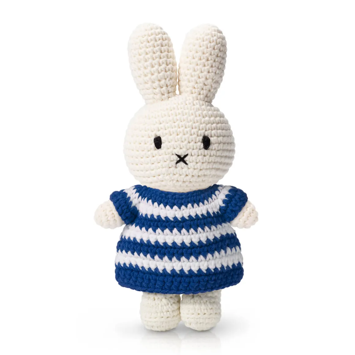 Miffy In Her Blue Striped Dress by Miffy Handmade