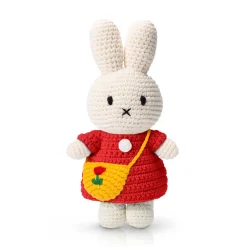 Miffy In Her Red Dress And Tulip Bag by Miffy Handmade