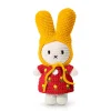 Miffy In Her Red Tulip Dress And Yellow Hat by Miffy Handmade