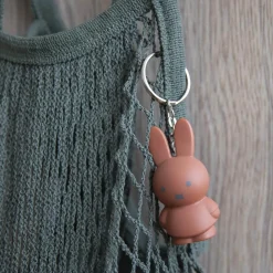 Miffy Keyring in Terra Red (6cm) by Atelier Pierre
