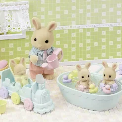 Milk Rabbit Triplets by Sylvanian Families