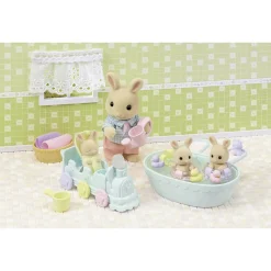 Milk Rabbit Triplets by Sylvanian Families