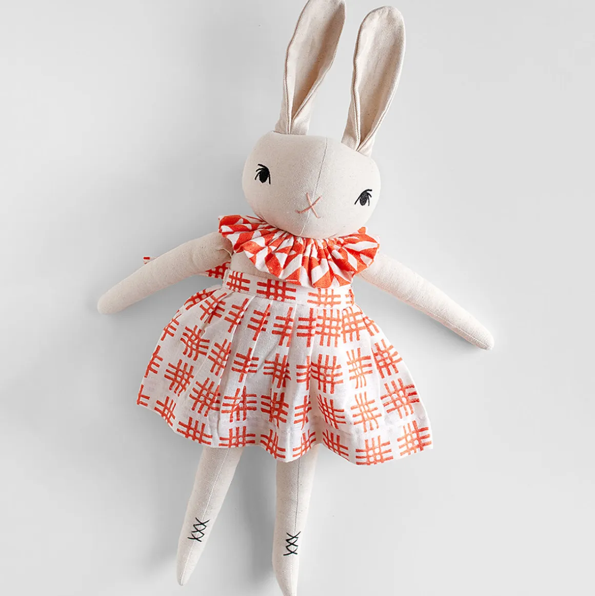 Mina Large Rabbit in Cream by Polka Dot Club