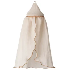 Miniature Bed Canopy in Cream by Maileg