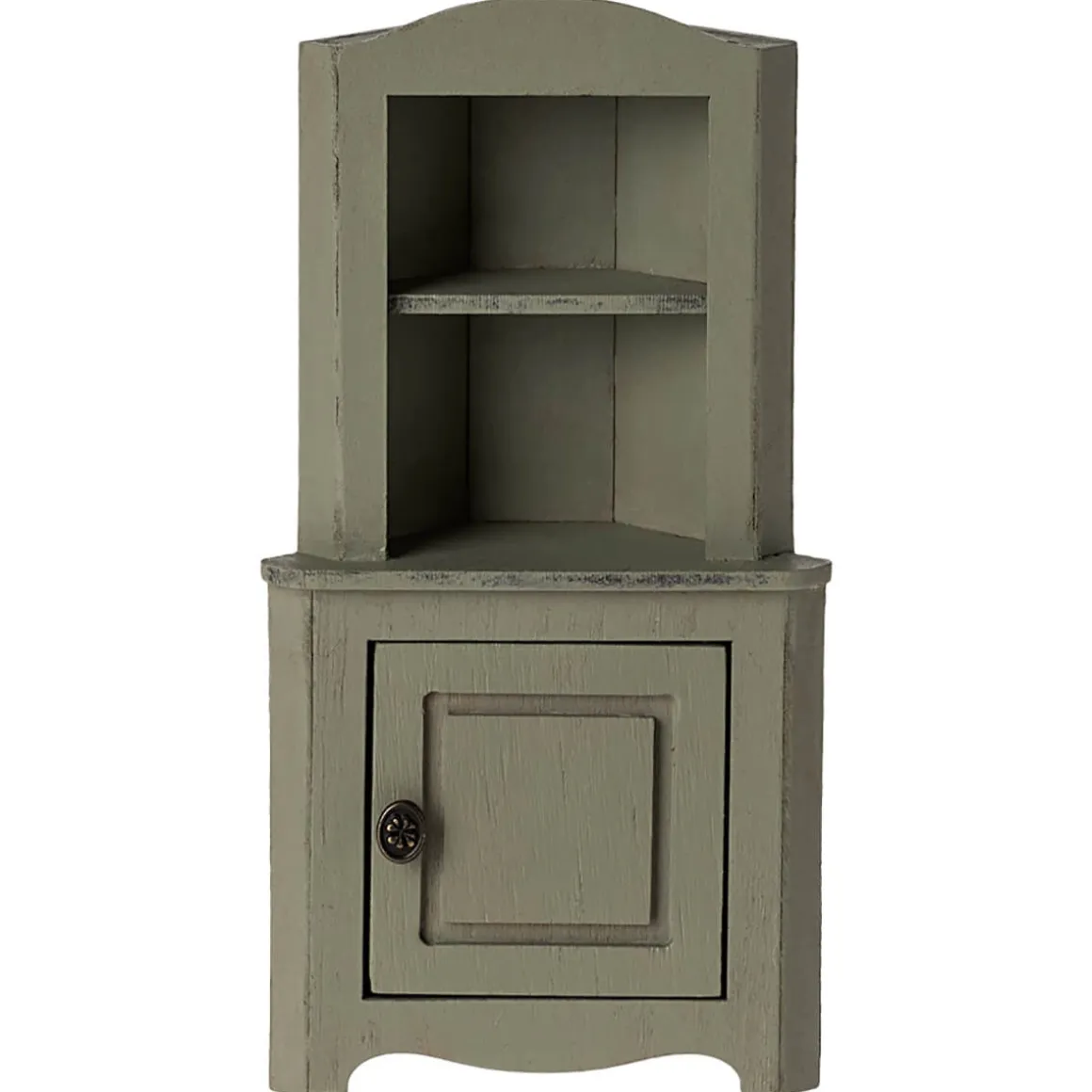 Miniature Corner Cabinet in Light Green by Maileg