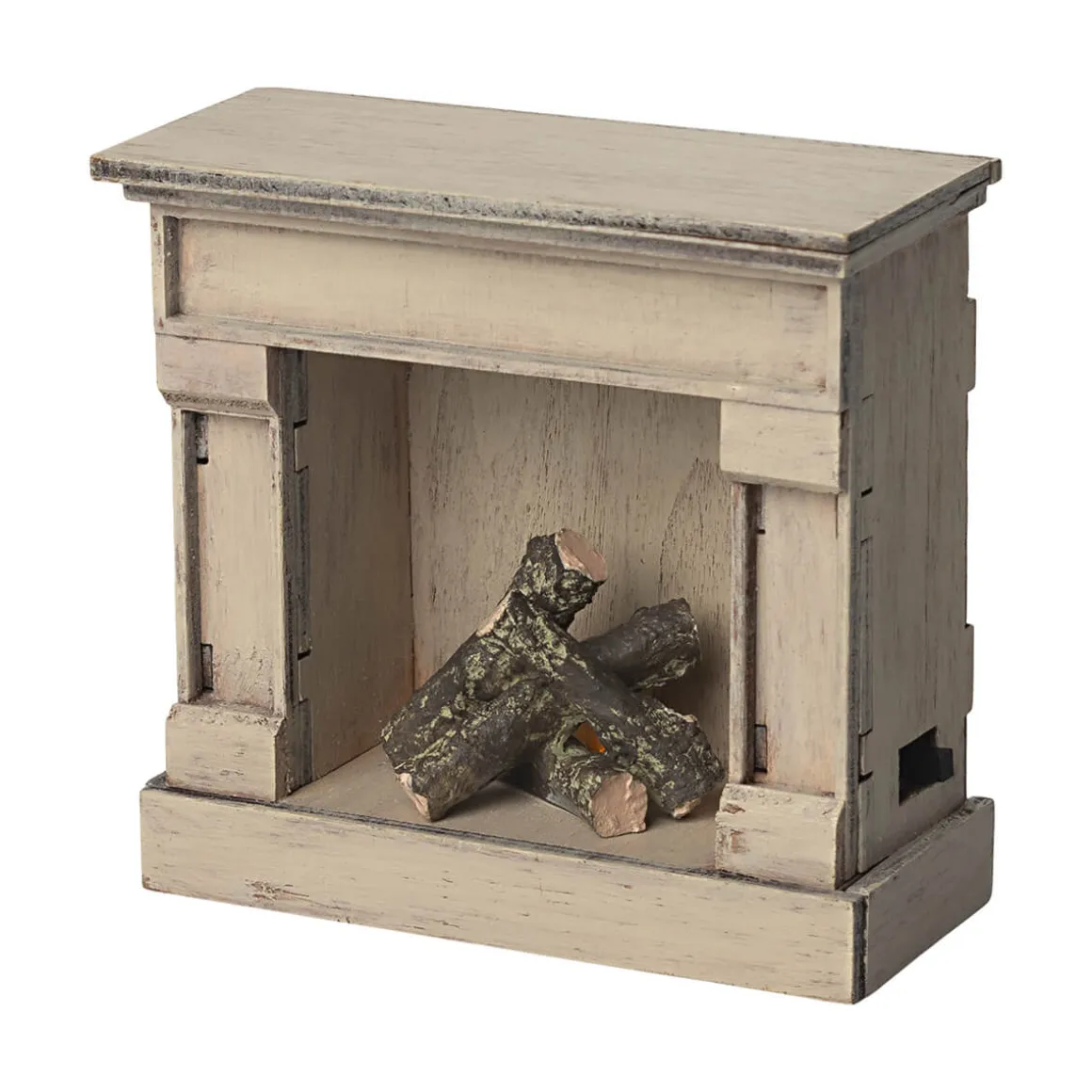 Miniature Fireplace in Off-White by Maileg