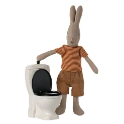 Miniature Toilet (12.5cm) by Maileg