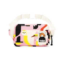 Mini Bum Bag in Flying Flock by YKRA