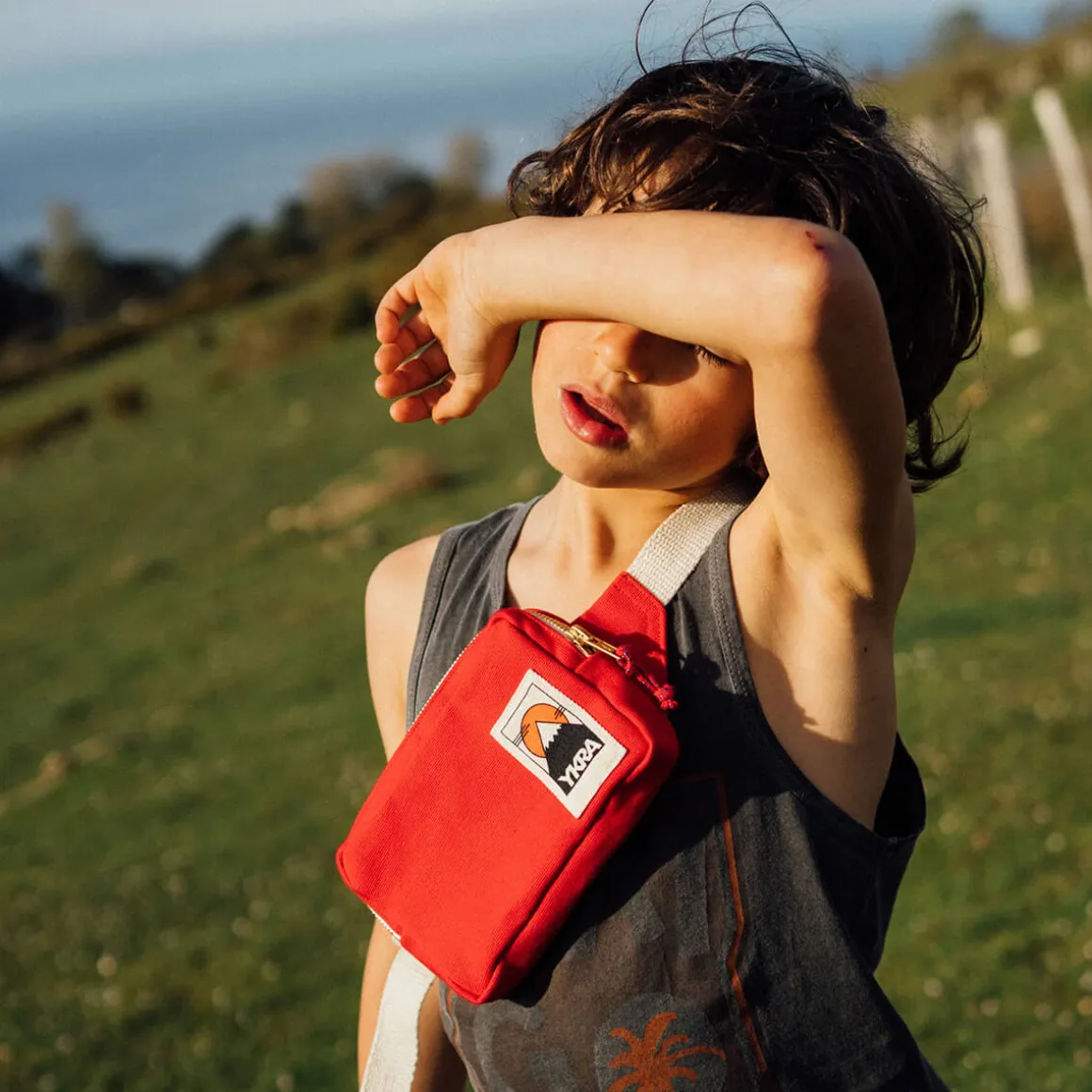 Mini Bum Bag in Red by YKRA