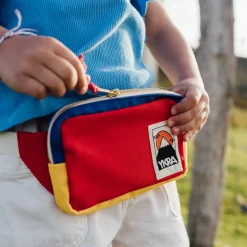 Mini Bum Bag in Tricolour by YKRA
