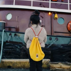 Mini Duffle Bag in Yellow by YKRA
