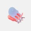 Mini Hair Claw in Blue + Pink by Chunks