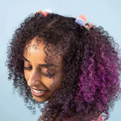 Mini Hair Claw in Blue + Pink by Chunks