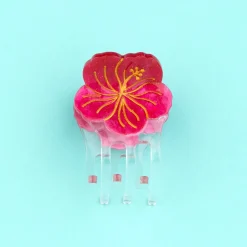 Mini Hibiscus Hair Claw by Coucou Suzette