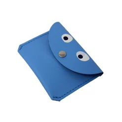 Mini Money Googly Eye Purse in Cornflower by Ark Colour Designs
