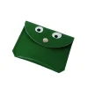 Mini Money Googly Eye Purse in Bright Green by Ark Colour Designs