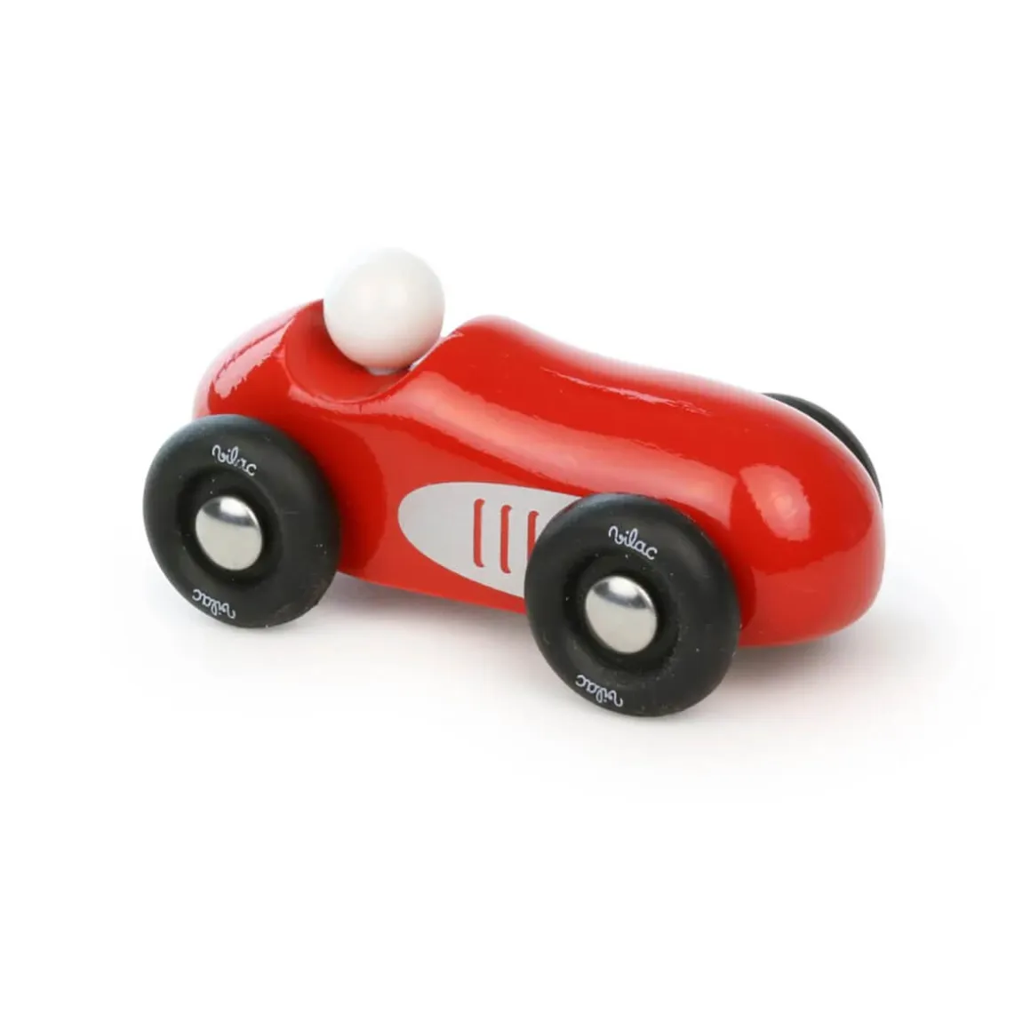 Mini Old Sports Car in Red by Vilac