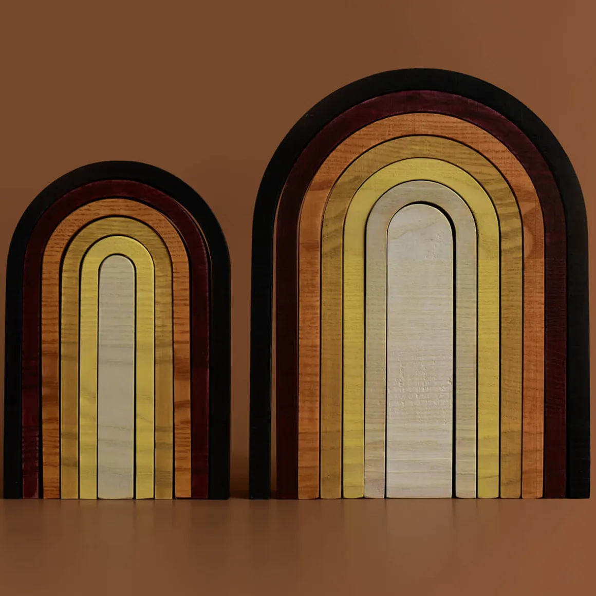Mini Rainbow in Earthy Colours by MinMin Copenhagen