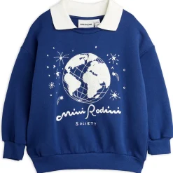 Mini Rodini Society Embroidered Sweatshirt by Mini Rodini