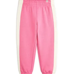 Mini Rodini Society Sweatpants in Pink by Mini Rodini