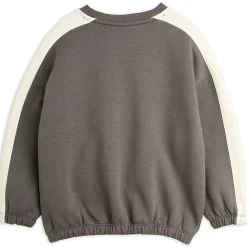 Mini Rodini Society Sweatshirt in Grey by Mini Rodini